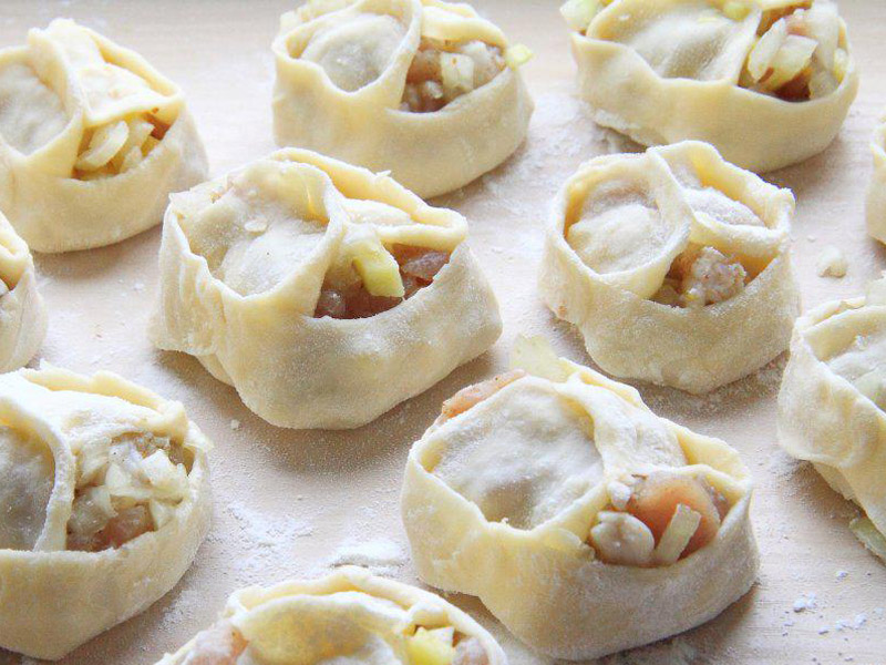 Манты рубленные с картофелем (говядина)