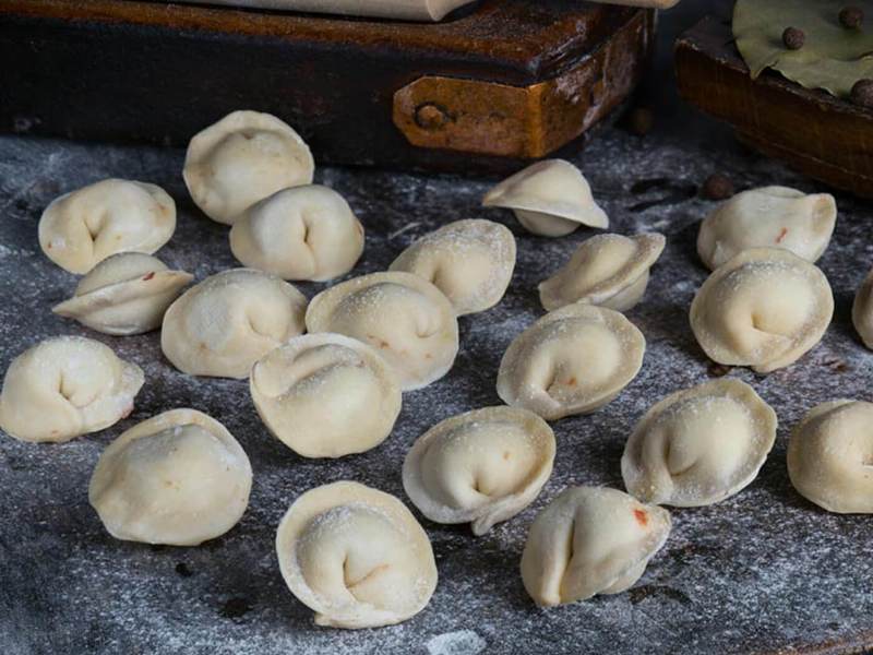 Пельмени из баранины